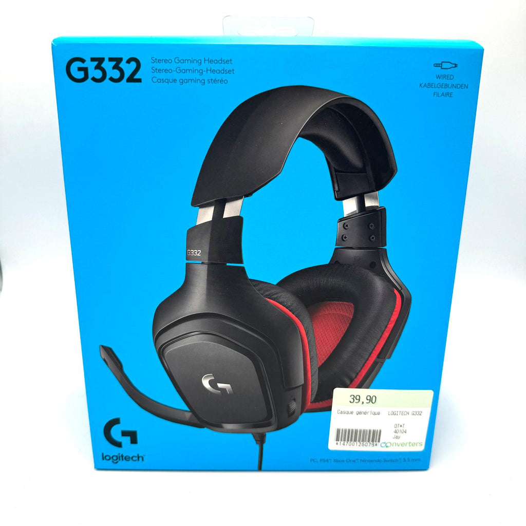 Casque Gaming Logitech G PRO X Sans fin avec Housse et accessoires – Cash  Converters Suisse