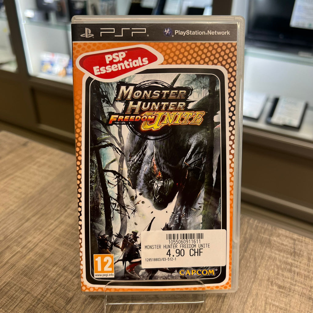 Jeu - PSP: Monster Hunter Freedom unite