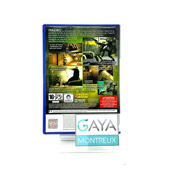 Jeu PS2 - Splinter Cell Chaos Theory