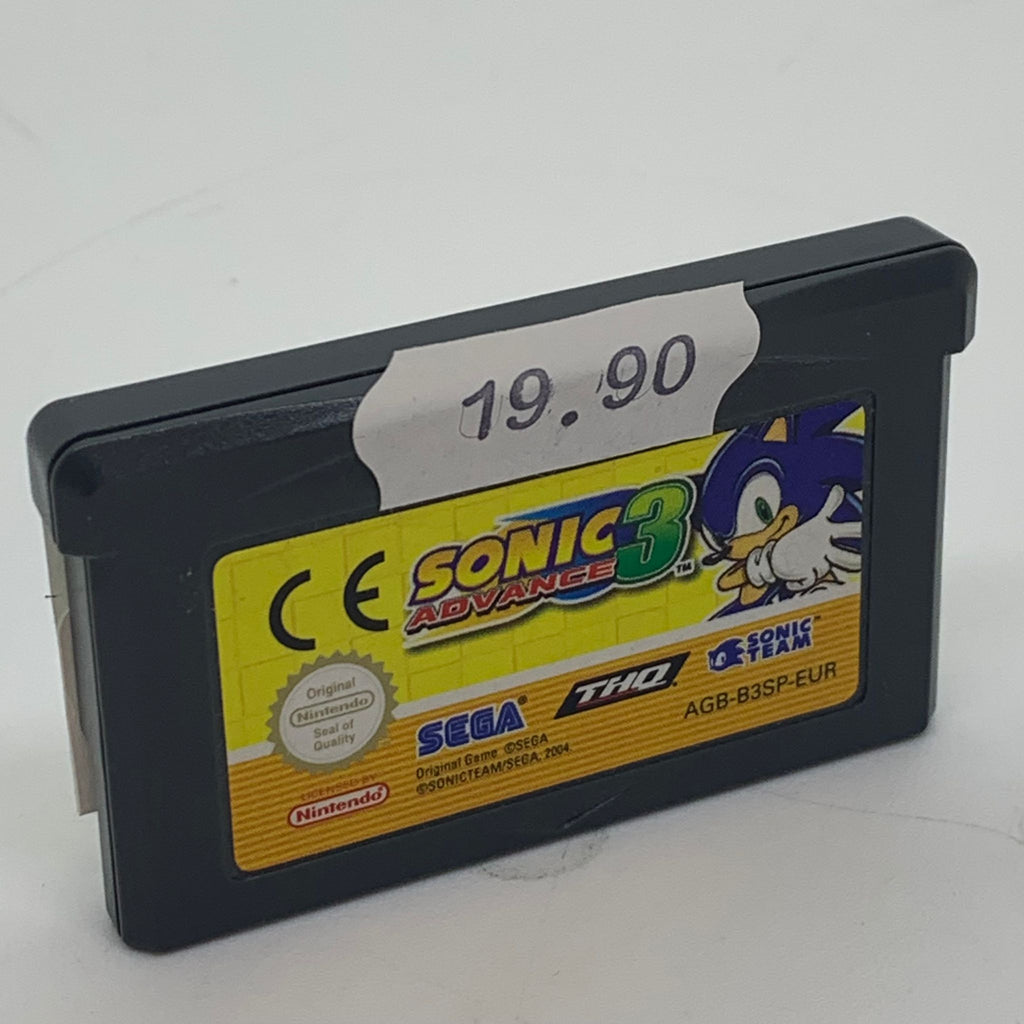 Jeu GameBoy Advance Sonic Advance 3