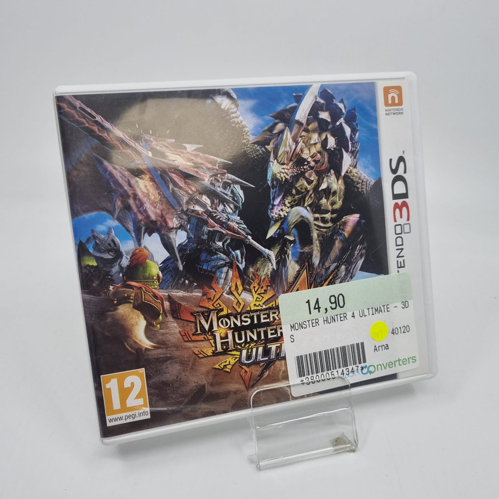 Jeu Nintendo 3DS  Monster Hunter 4 Ultimate