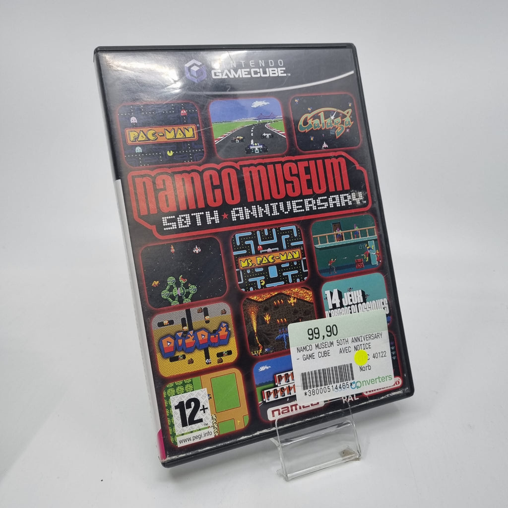 Jeu Nintendo GameCube Namco Museum 50Th Anniversary Avec Notice