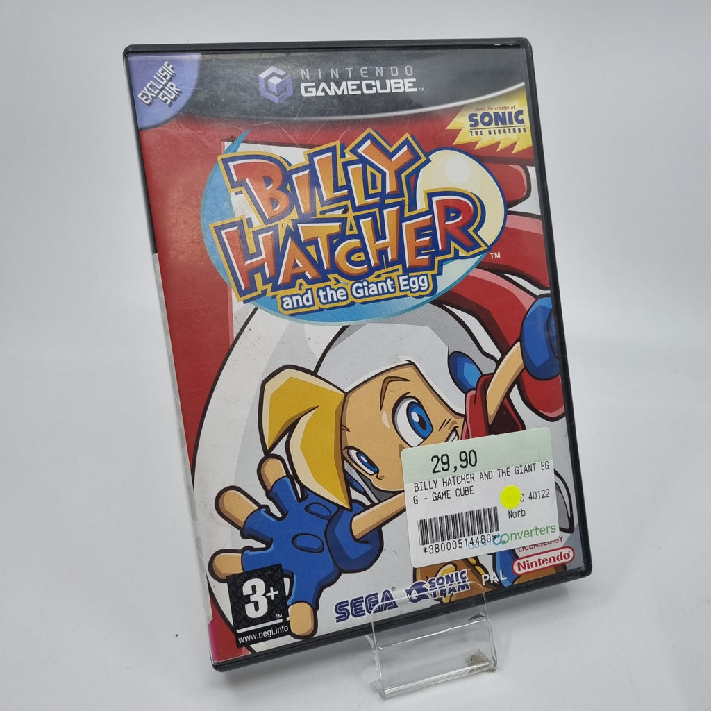 Jeu Nintendo GameCube Billy Hatcher and The Giant Egg