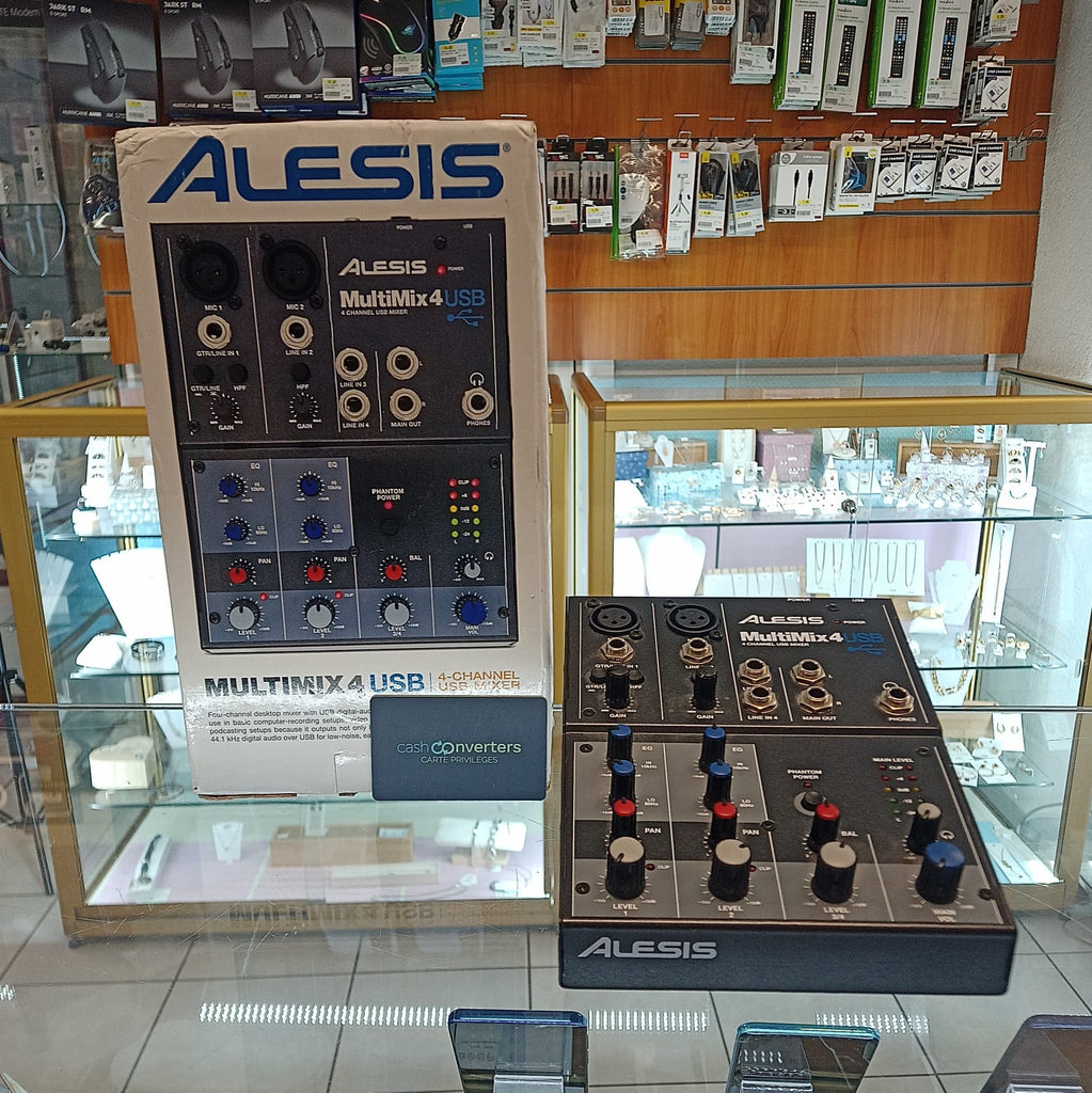 Table de Mixage - Alesis Multimix 4 USB,