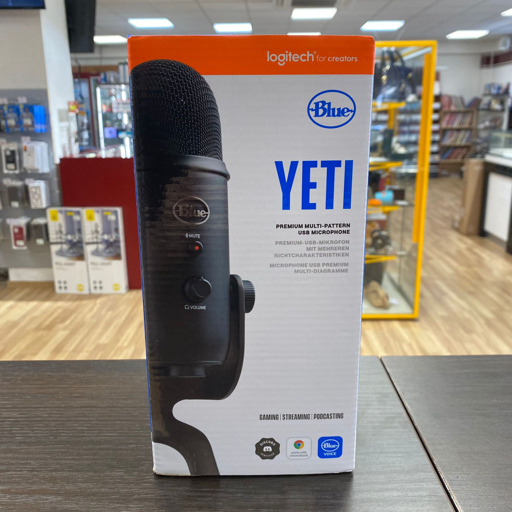 Micro Blue YETI avec Boîte,