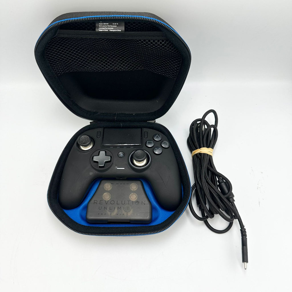 Manette NACON REVOLUTION UNLIMITED PRO PS4 AVEC FOURRE DE TRANSPORT ET PIÈCES DÉTACHÉES