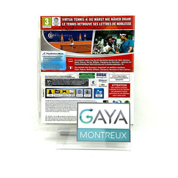 Jeu PS3 - Virtua Tennis 4