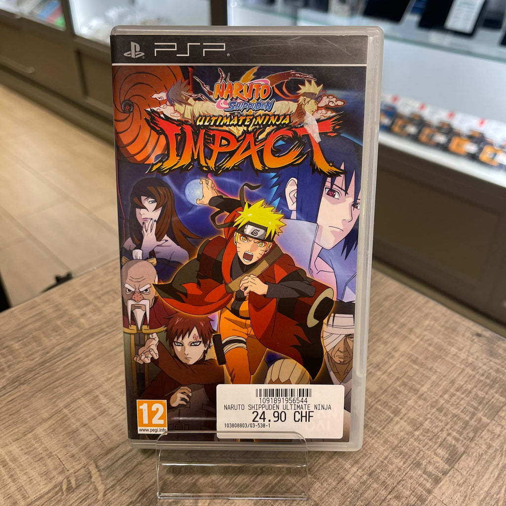 Jeu PSP - Naruto Shippuden Ultimate Ninja  + notice