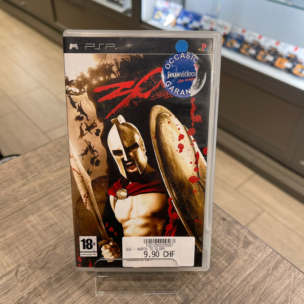 Jeu PSP - 300 March To Glory + notice