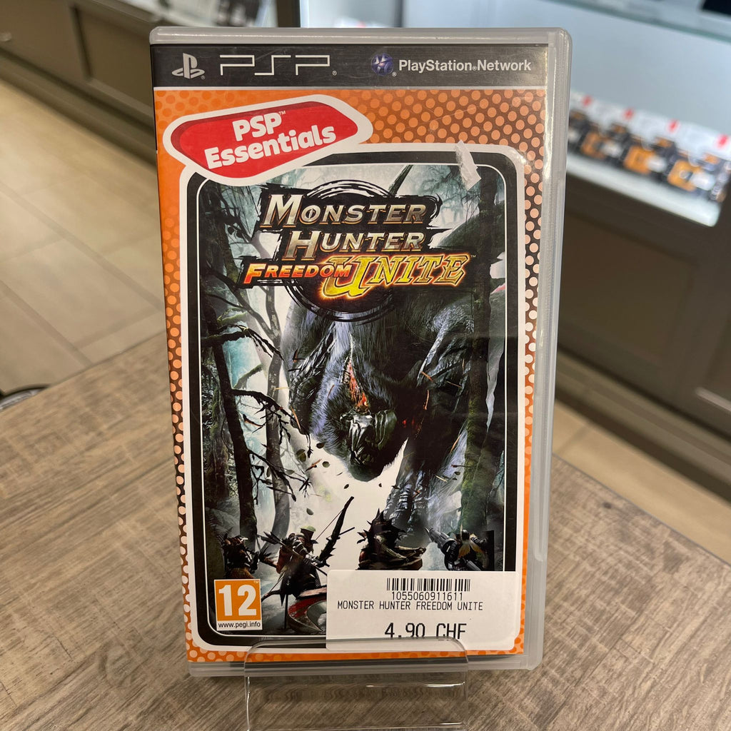Jeu PSP - Monster Hunter Freedom unite  + notice