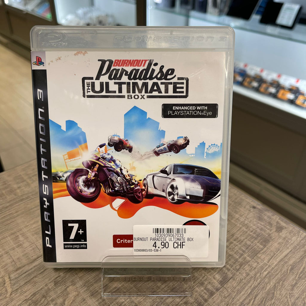 Jeu PS3 - Burnout Paradise The Ultimate Box