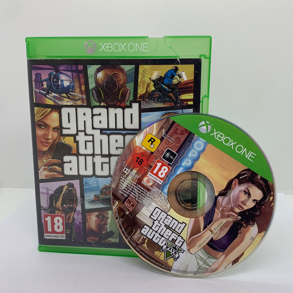 Jeu Xbox One Grand theft auto V,