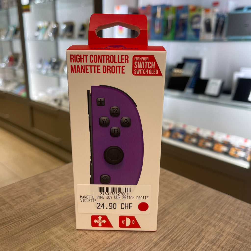 Manette type Joy-con Switch droite violette  - NEUF