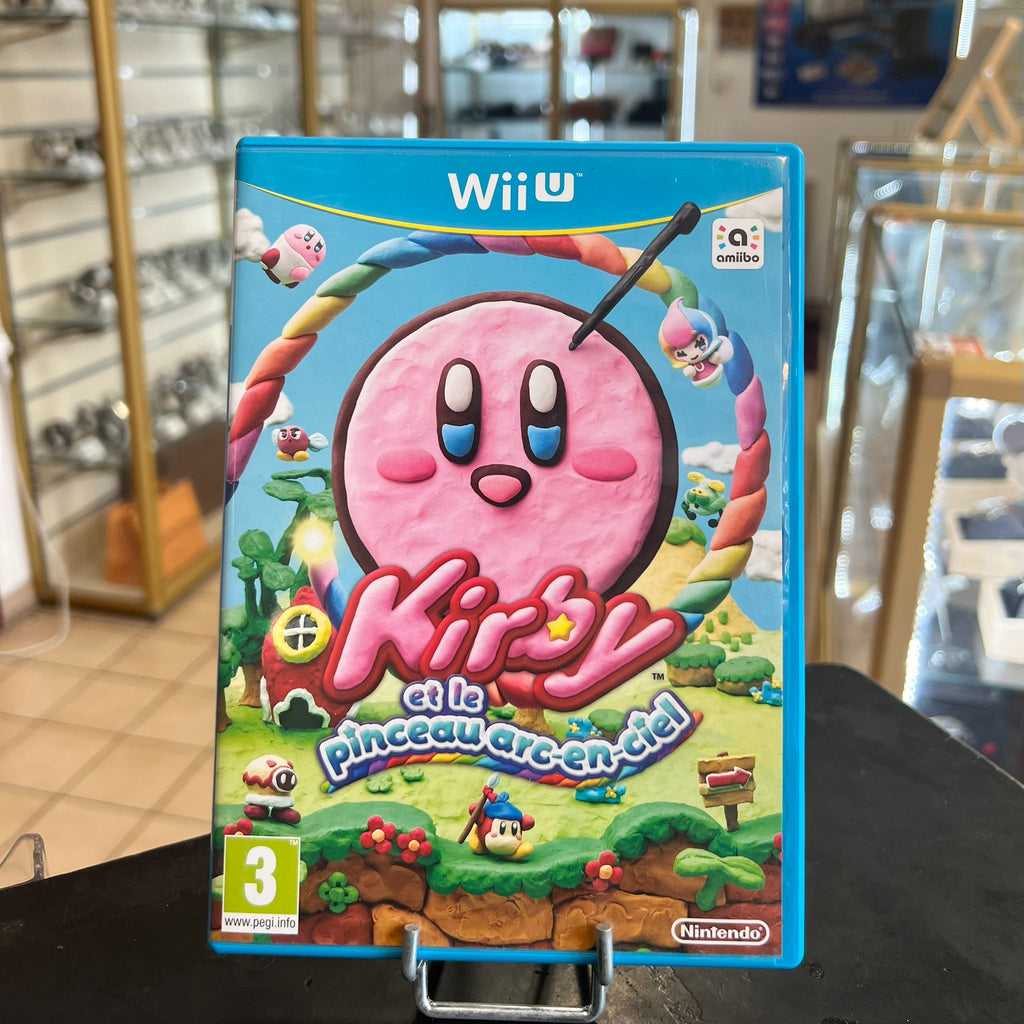 JEU WII U KIRBY ET LE PINCEAU ARC-EN-CIEL,