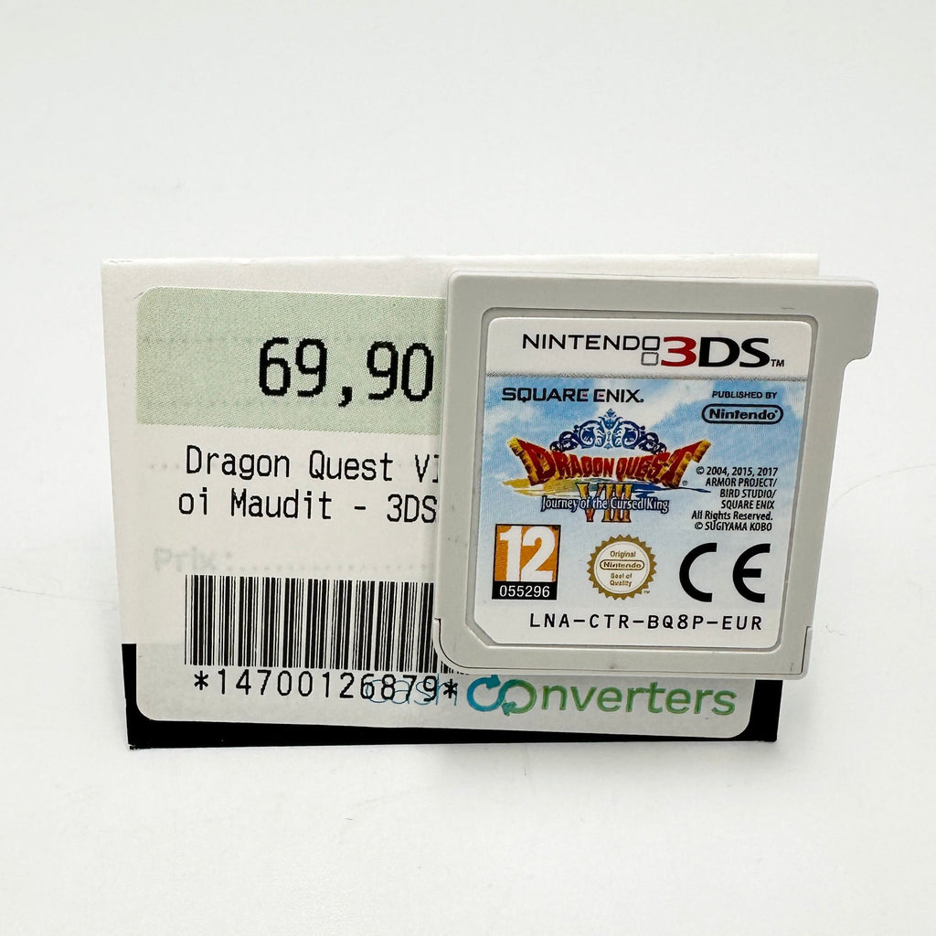 JEU 3 DS DRAGON QUEST VIII L’ODYSSÉE DU ROI MAUDIT,