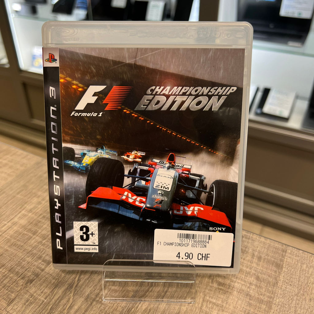 Jeu PS3 -  Formula One championship edition