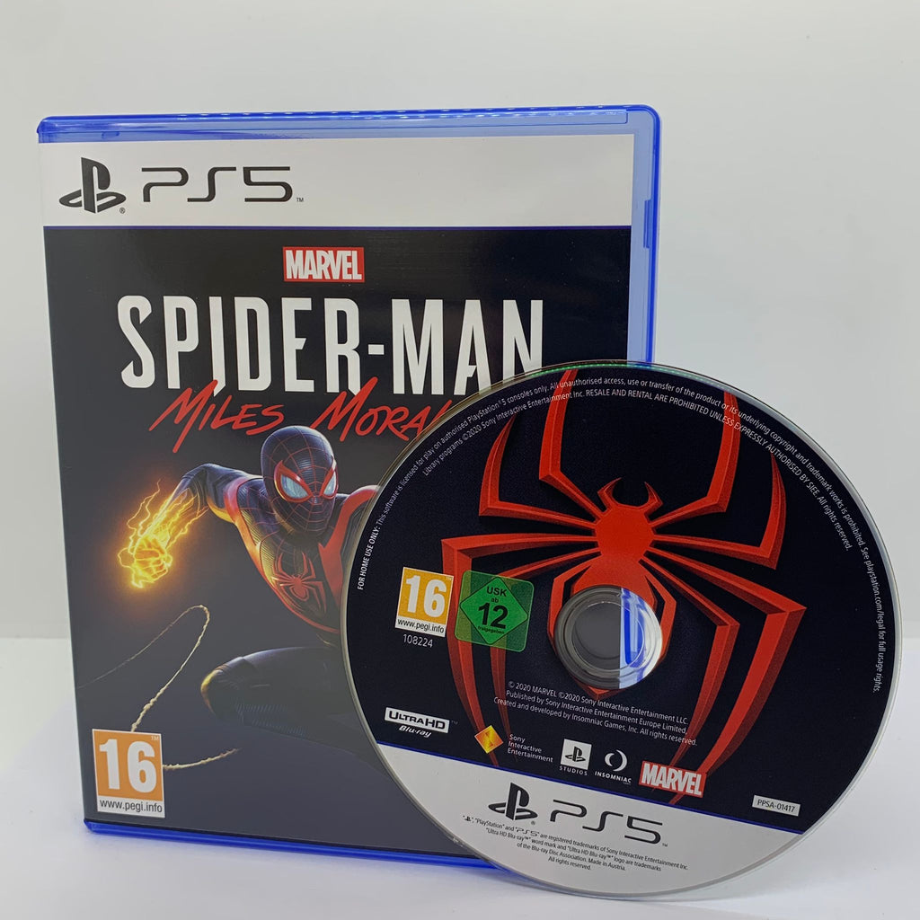 Jeu PS5 Spider-Man miles morales,