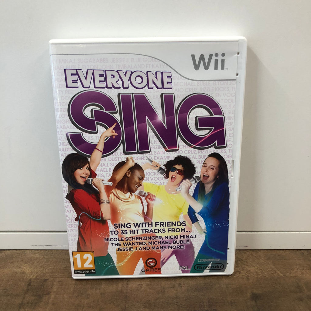 Jeu Nintendo Wii - Everyone sing