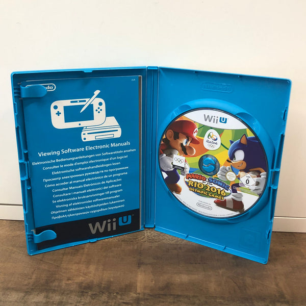 Jeu Nintendo Wii U  - Mario & sonic aux jeux olympiques de Rio 2016