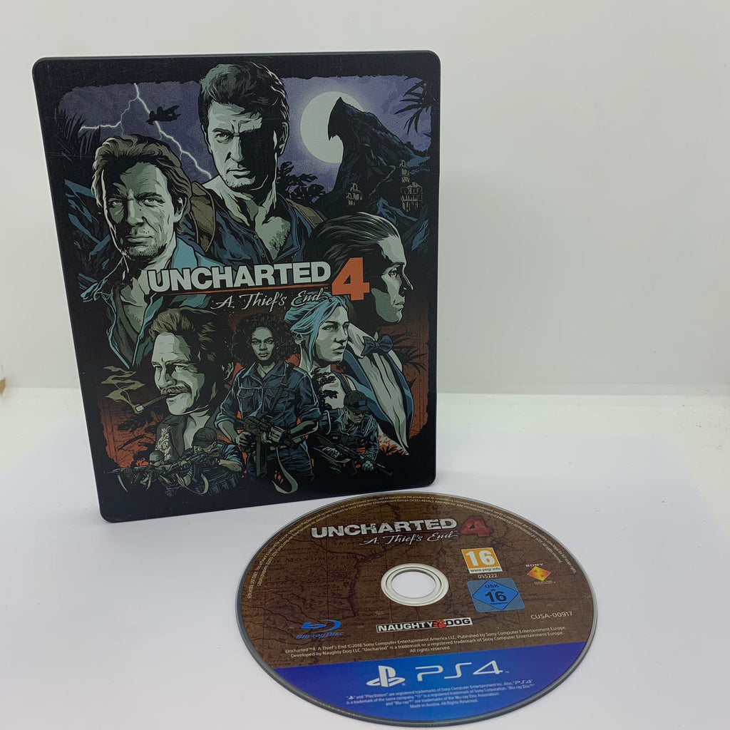Jeu  ps4 Uncharted 4