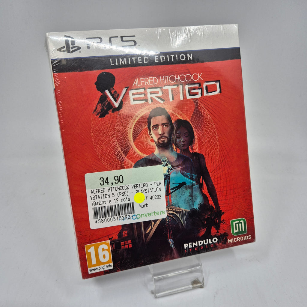 Jeu PS5  Alfred Hitchcock Vertigo