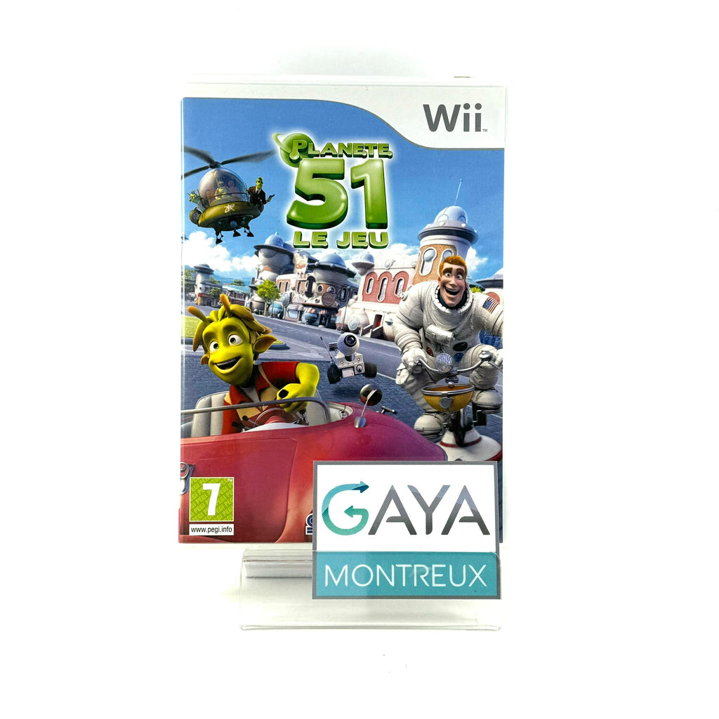 Jeu Nintendo Wii - Planete 51 Le Jeu