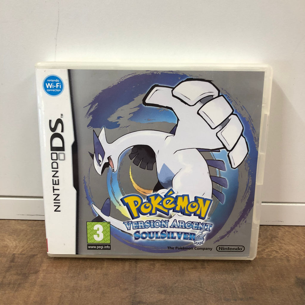 Pokémon - Boîte vide du jeu Pokémon Version Argent SoulSilver