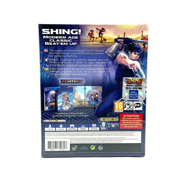 Jeu PS4 - Shing! Limited Edition