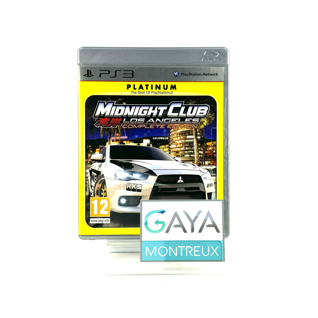 Jeu PS3 - Midnight Club Los Angeles Complete Edition