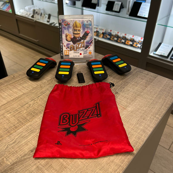 Jeu ps3 - Buzz quiz + 4 buzzer