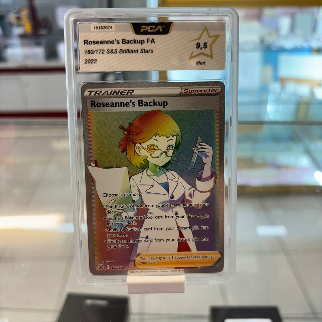 Carte Pokémon Roseanne’s Backup Rainbow PCA 9,5