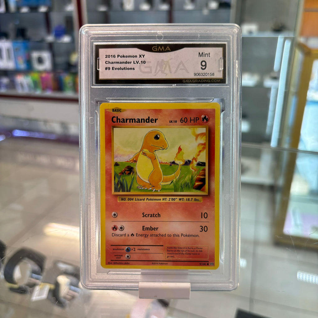 Carte Pokémon Charmander 2016 GMA 9