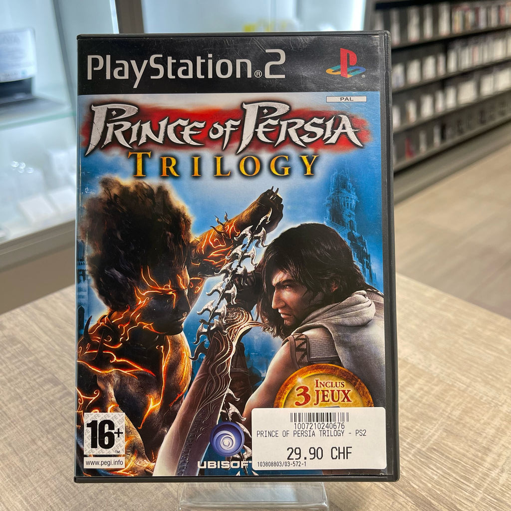 Jeu PS2 - Prince Of Persia Trilogy    + Notice
