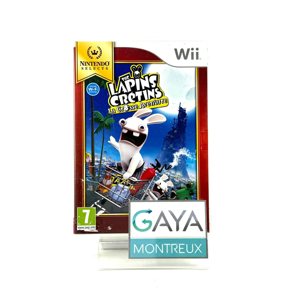 Jeu Nintendo Wii - The Lapins Crétins La Grosse Aventure