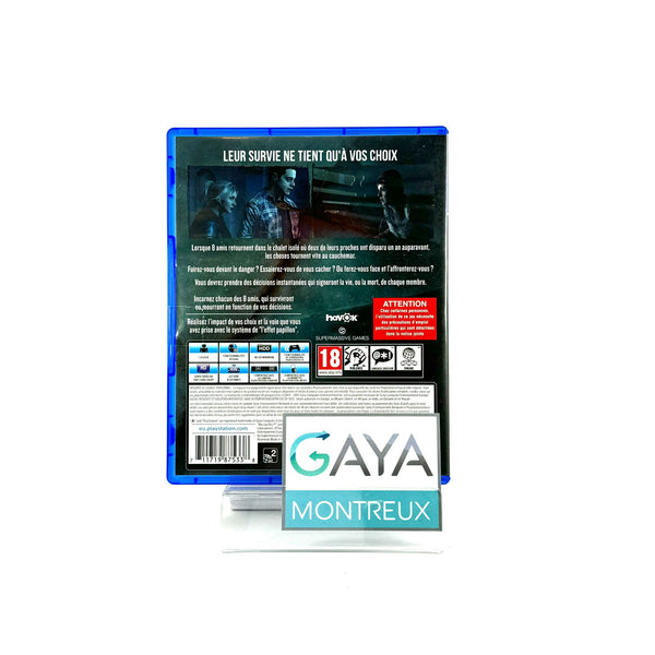Jeu PS4 - Until Dawn Extended Edition