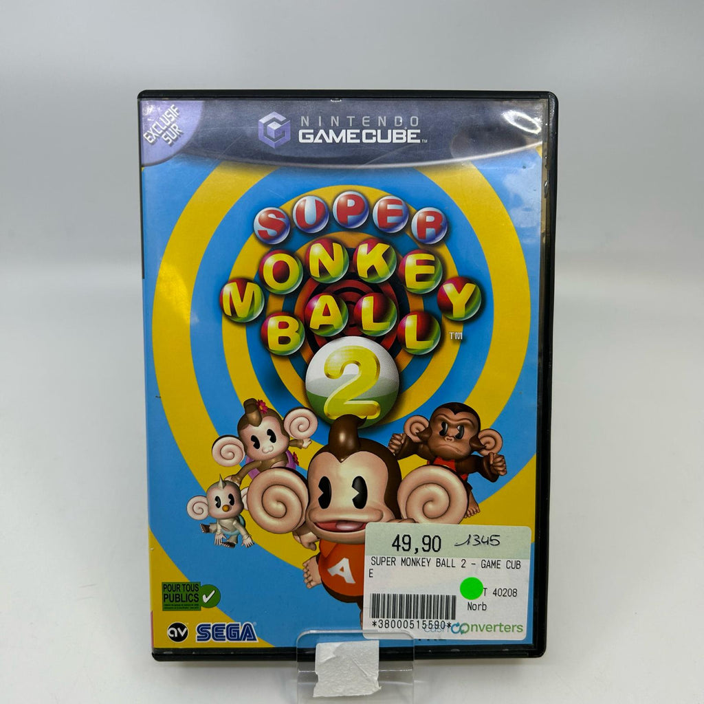 JEU Nintendo Gamecube - Super Monkey Ball 2