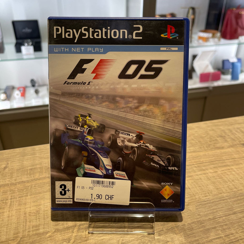 Jeu PS2 - Formula One 2005 + Notice