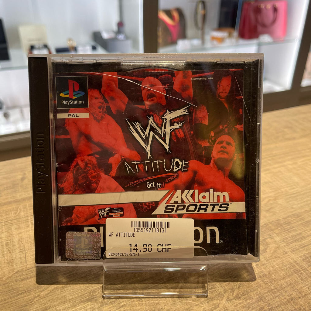 Jeu PS1- WF Attitude Get It!  Manque la jaquette