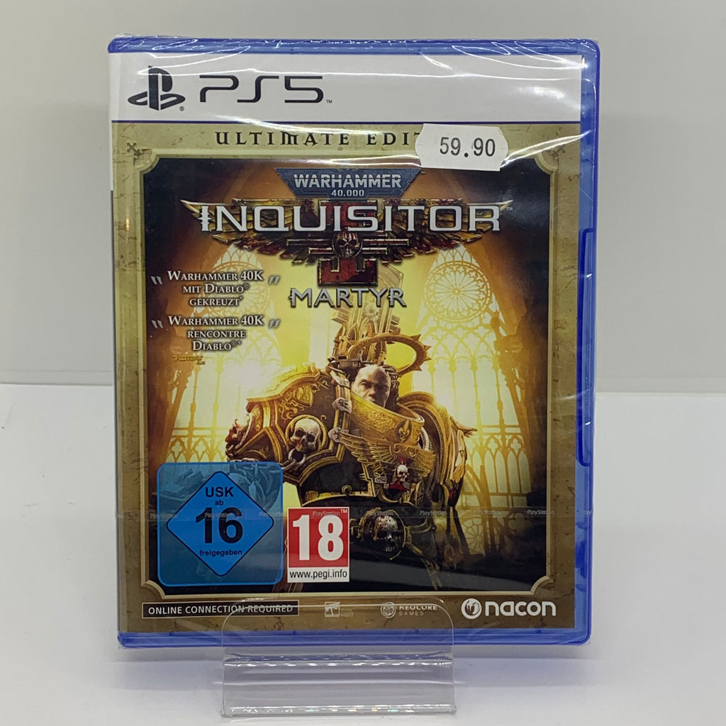 Jeu PS5 Warhammer 40.000 Inquisitor - NEUF SOUS BLISTER