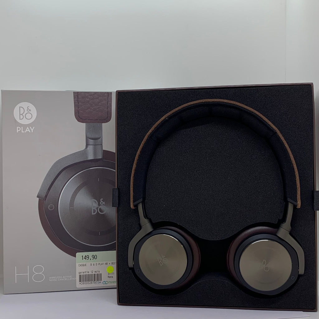 Casque B&O Play H8 + Boîte