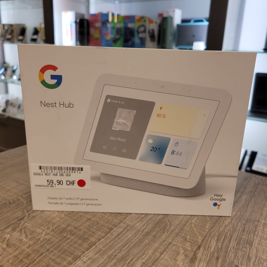 Google Nest Hub 2nd Gen – Cash Converters Suisse