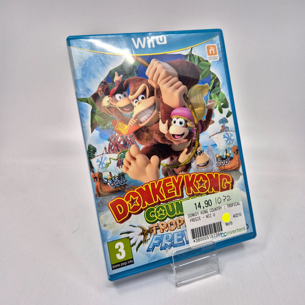 Jeu Nintendo Wii  U Donkey Kong Country : Tropical Freeze