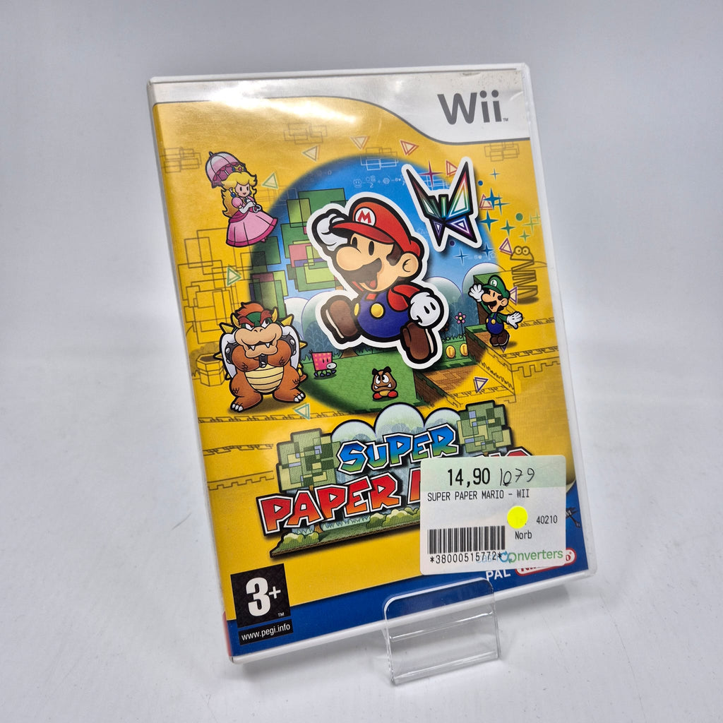Jeu Nintendo Wii  Super Paper Mario