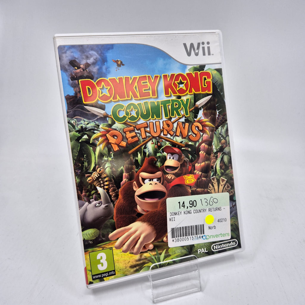 Jeu Nintendo Wii  Donkey Kong Country Returns