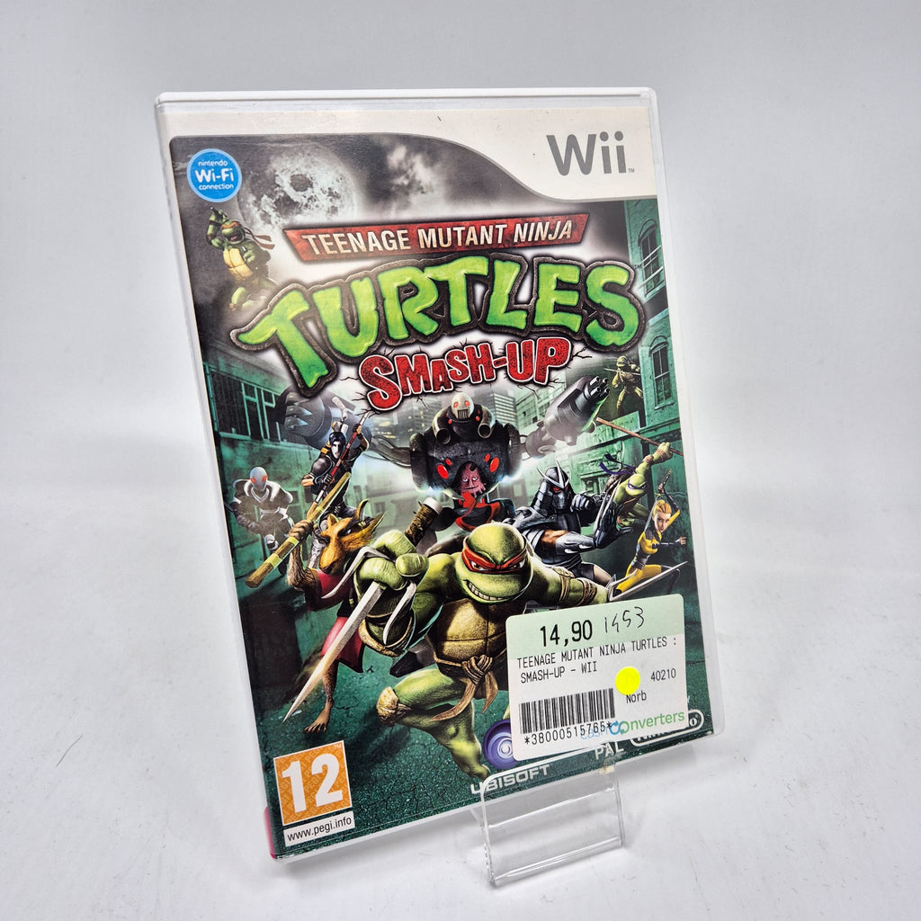 Jeu Nintendo Wii  Teenage Mutant Ninja Turtles : Smash-up