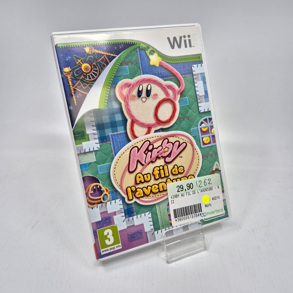 Jeu Nintendo Wii  Kirby au fil de l'aventure