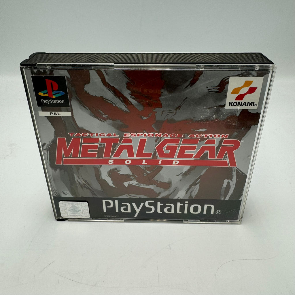 Jeu PS1 Métal Gear Solid