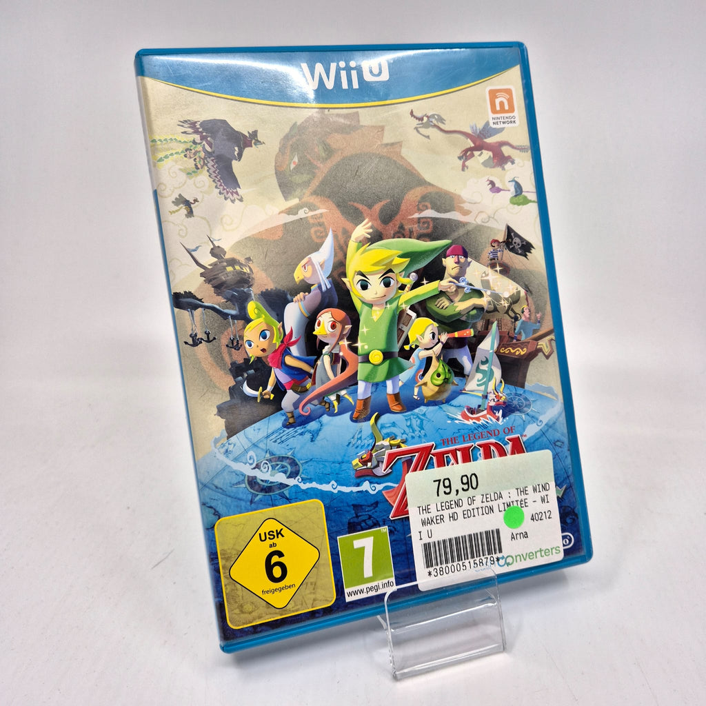 Jeu Wii U The Legend of Zelda : The Wind Waker HD Édition
