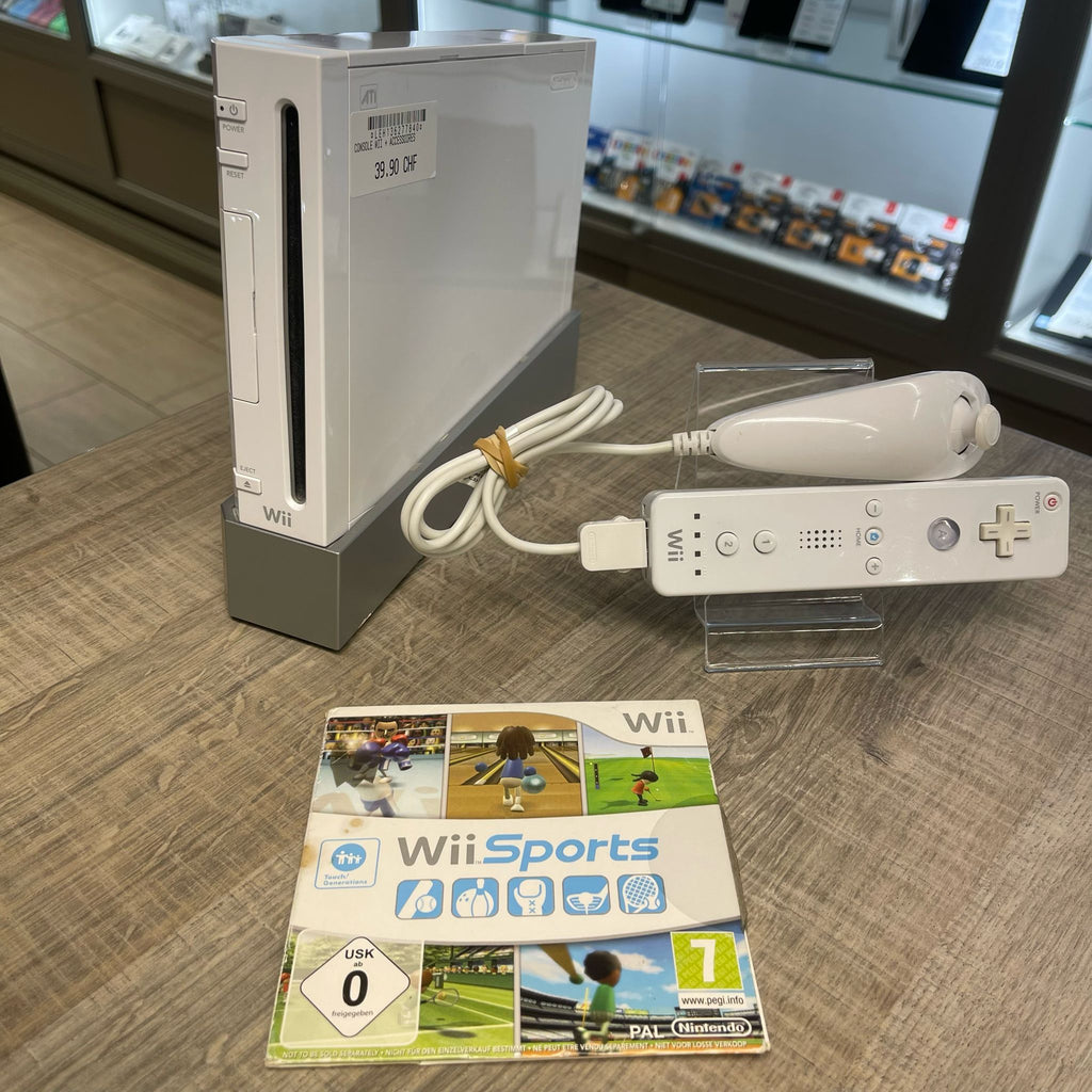 Nintendo Wii + 1 Jeu  (Wii sport )