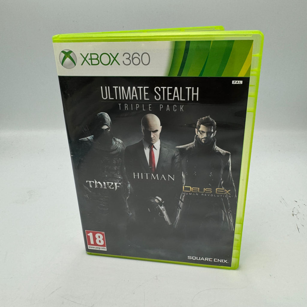 Jeu Xbox 360 Ultimate Stealth Hitman/Thief/Deus Ex